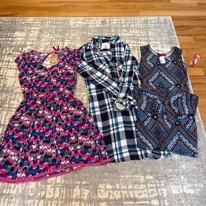Lot of 3 XS BNWT dresses-retail value $114